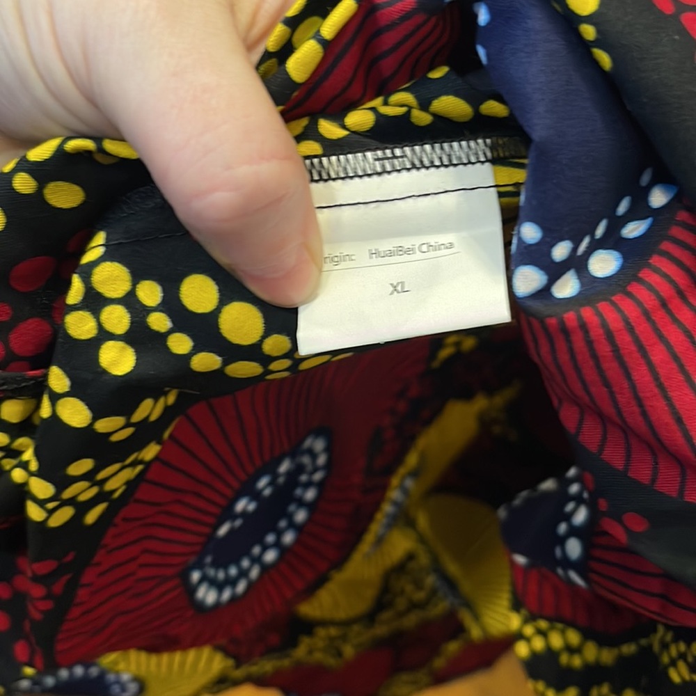 Basin Riche Red &Yellow Poppy Dress - Picture 9 of 10